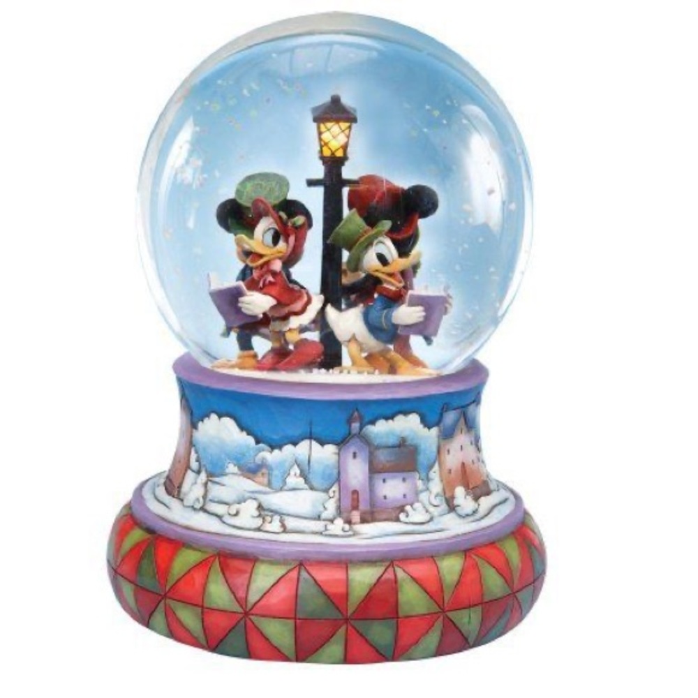 Jim Shore Disney "Caroling for the holiday" globe